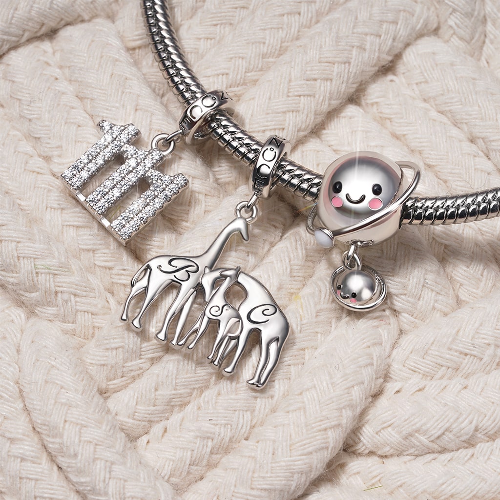 Mother Child Planet Charm image number 3