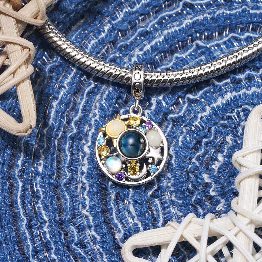 Star Moon Glow-in-the-Dark Pendant image number 2