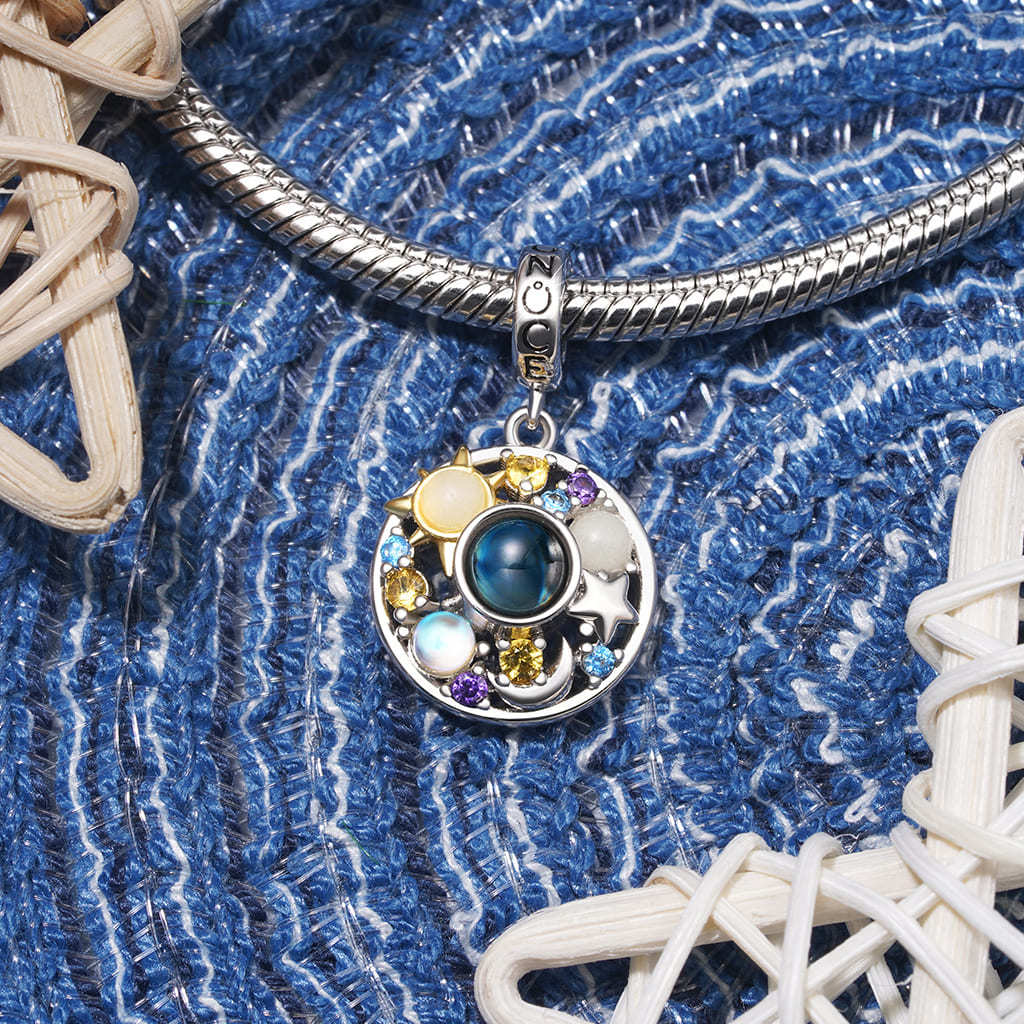 Star Moon Glow-in-the-Dark Pendant image number 2