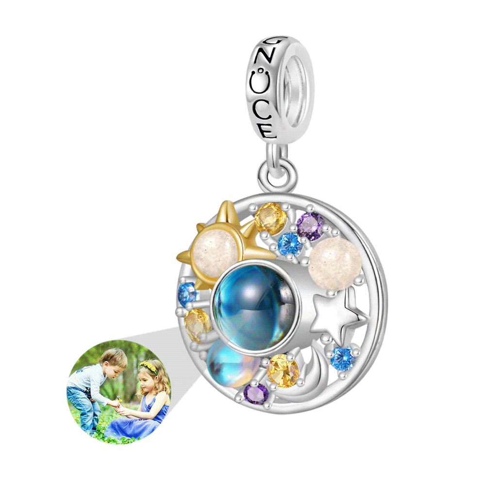 Star Moon Glow-in-the-Dark Pendant image number 0