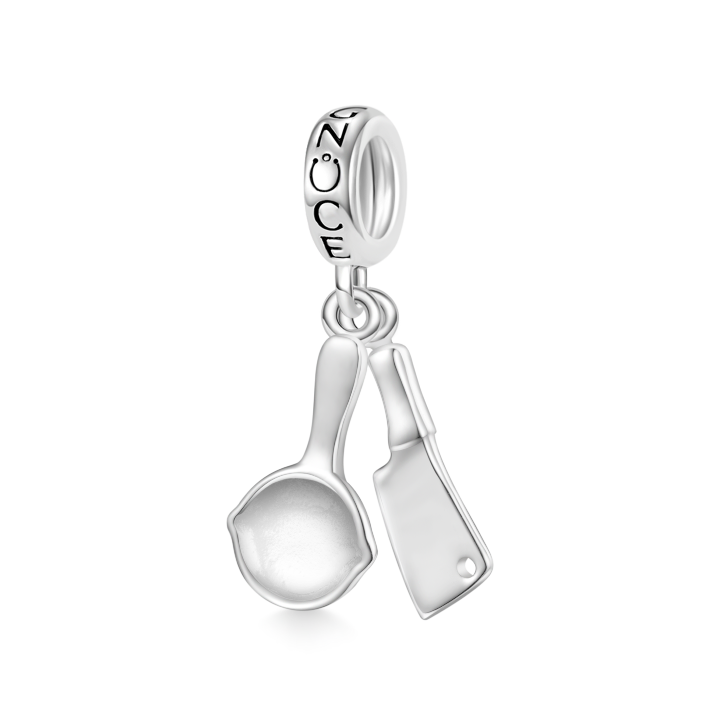 Frying Pan & Knife Pendant image number 0