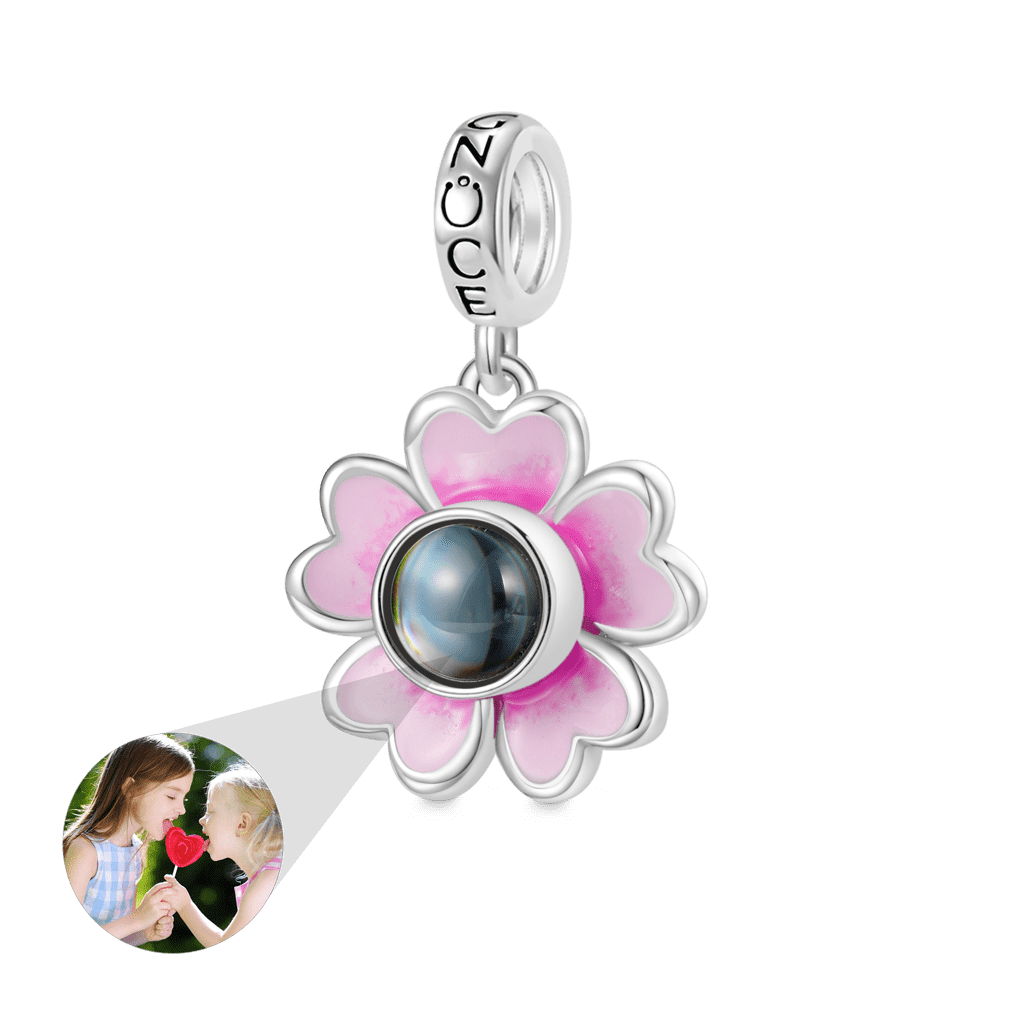 Sakura Projection Photo Pendant image number 0