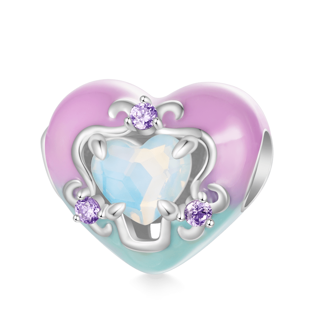 Easter Bunny Heart Charm image number 1