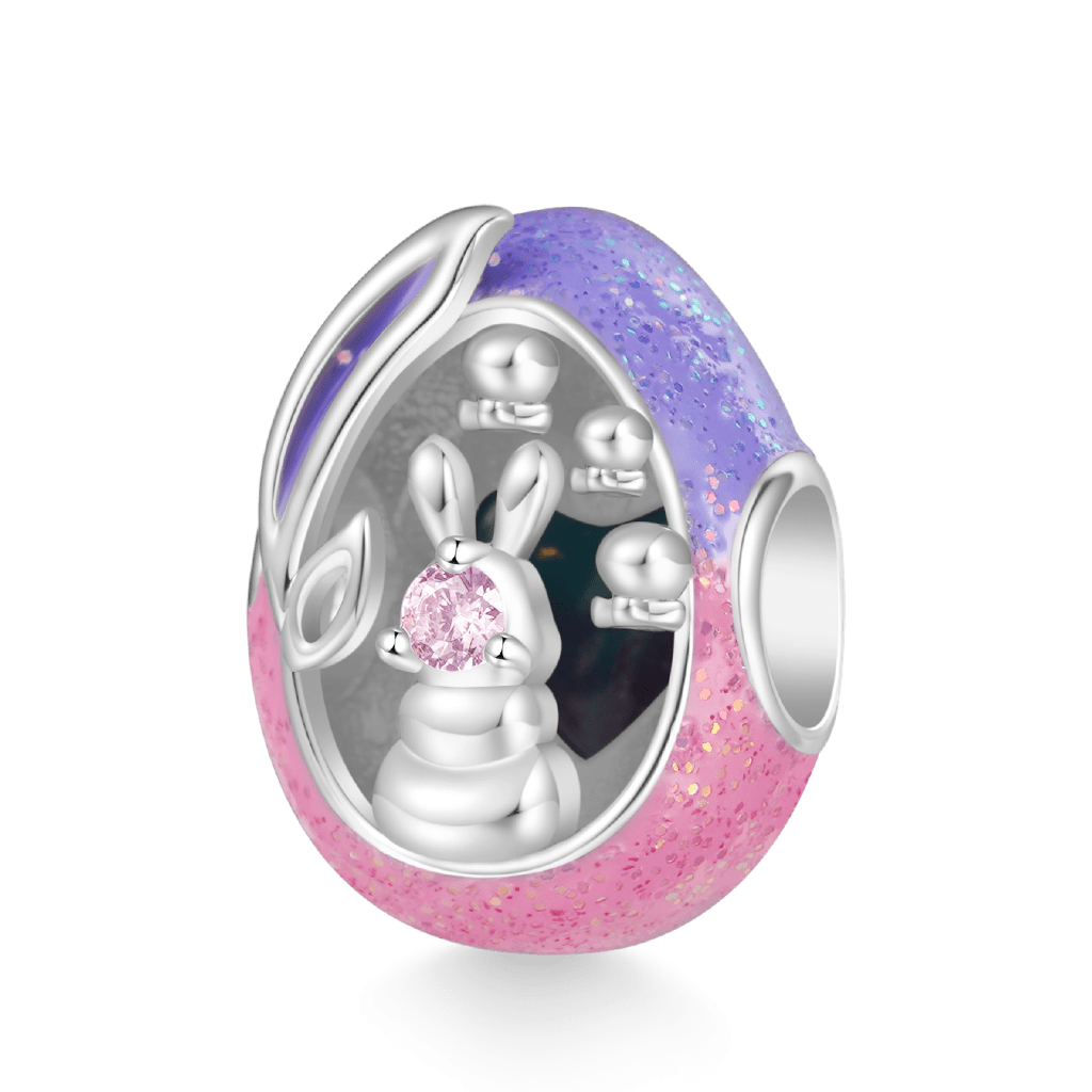 Easter Egg Bunny Charm image number 1