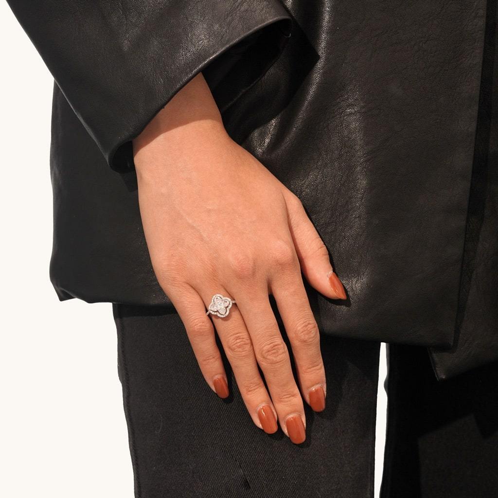 Diamond Cluster Ring image number 4