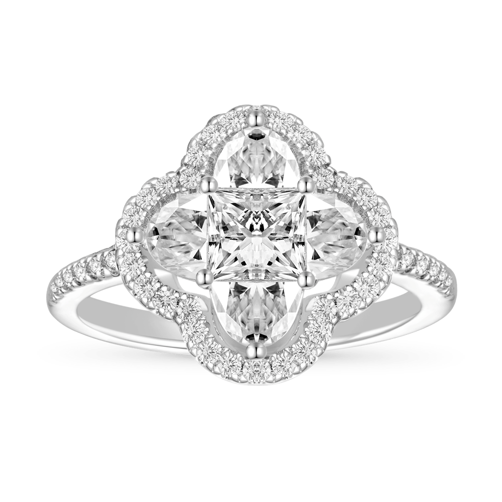 Diamond Cluster Ring image number 0