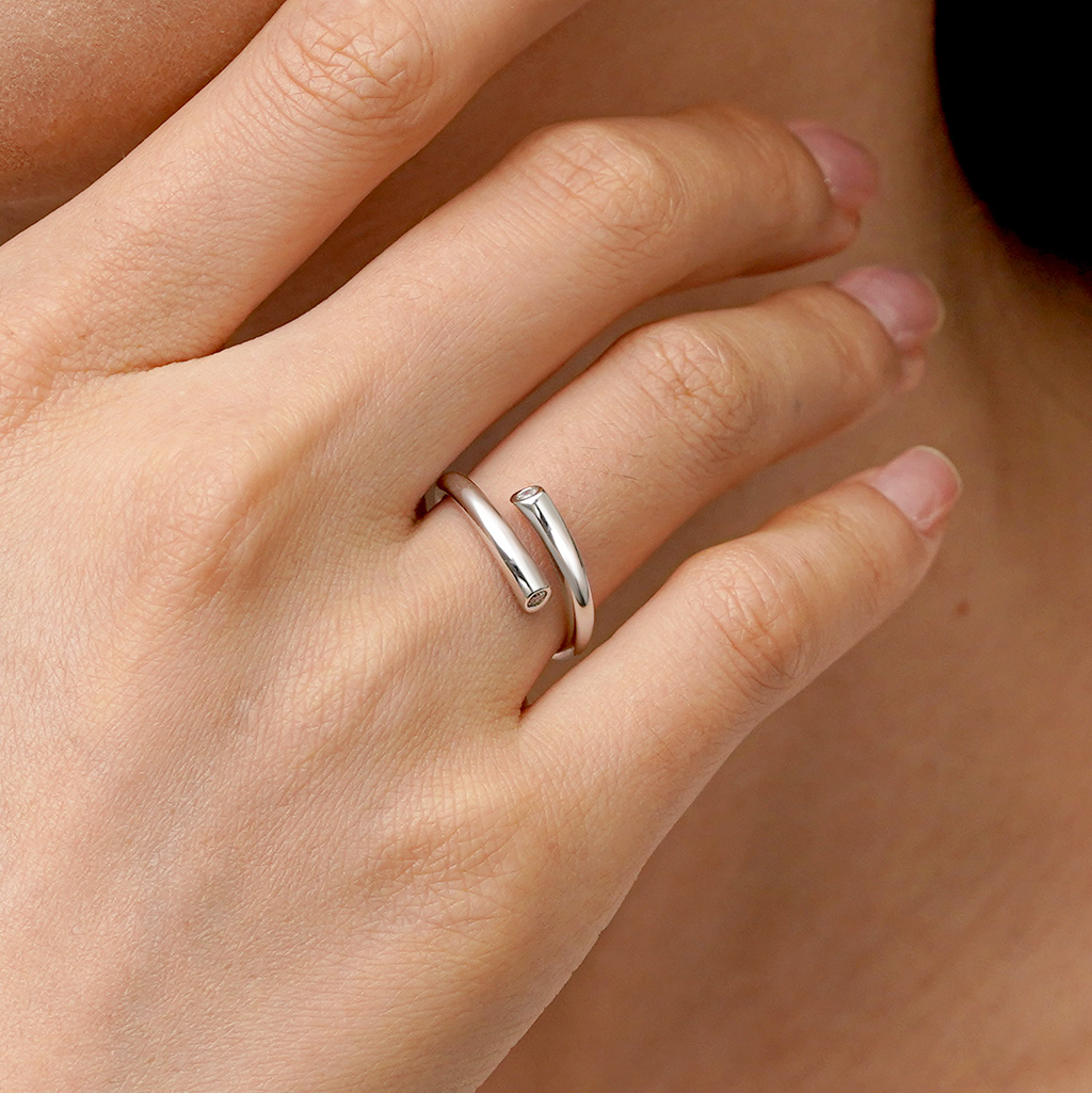 Simple Open Ring image number 4