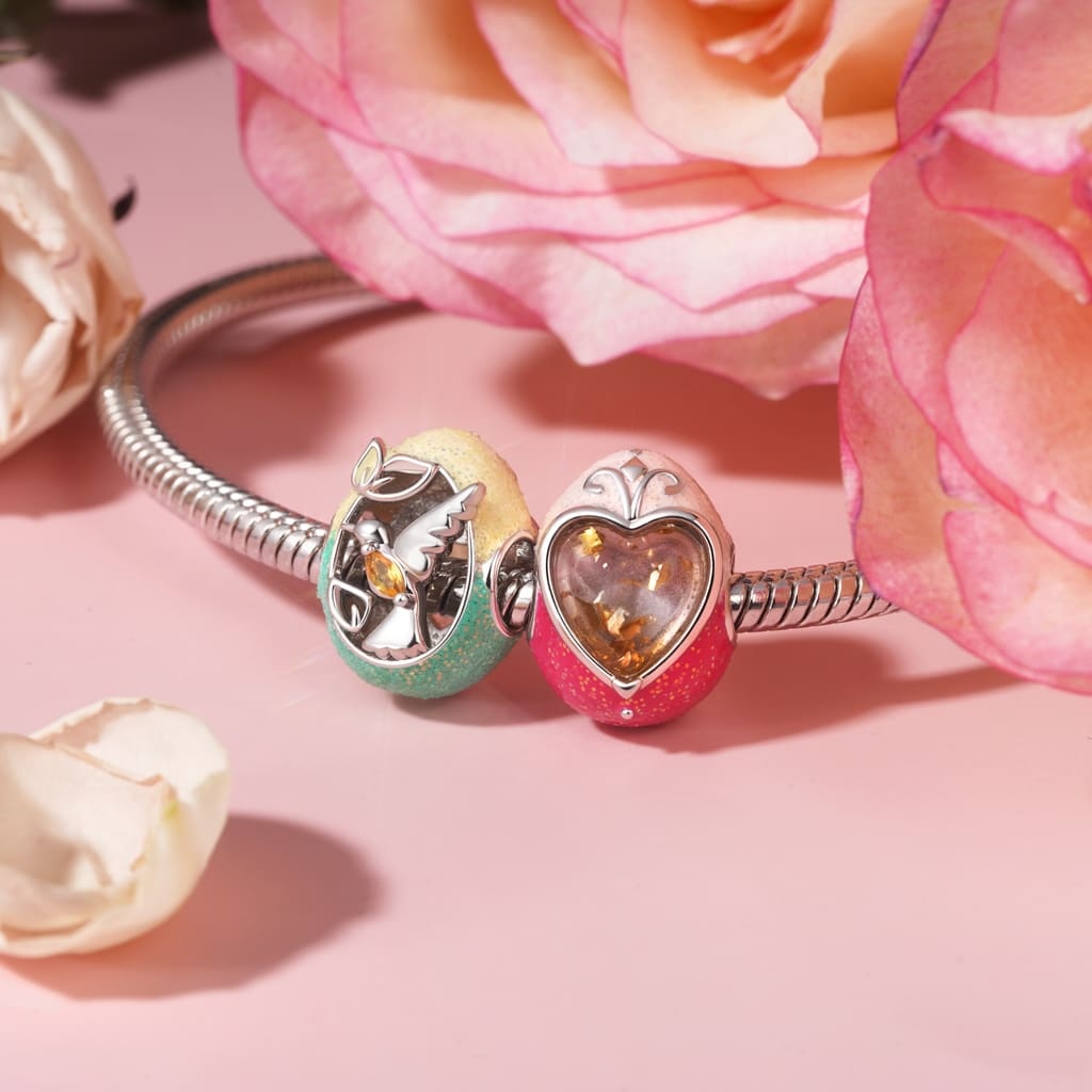 Easter Egg Butterfly Charm image number 3