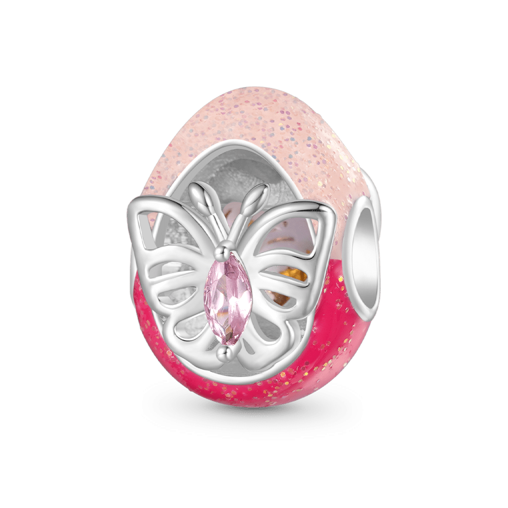 Easter Egg Butterfly Charm image number 1