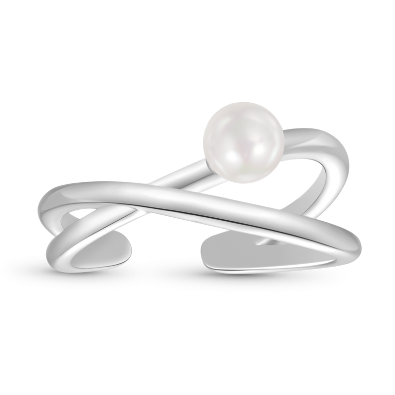 Wrap Pearl Band Ring image number 0