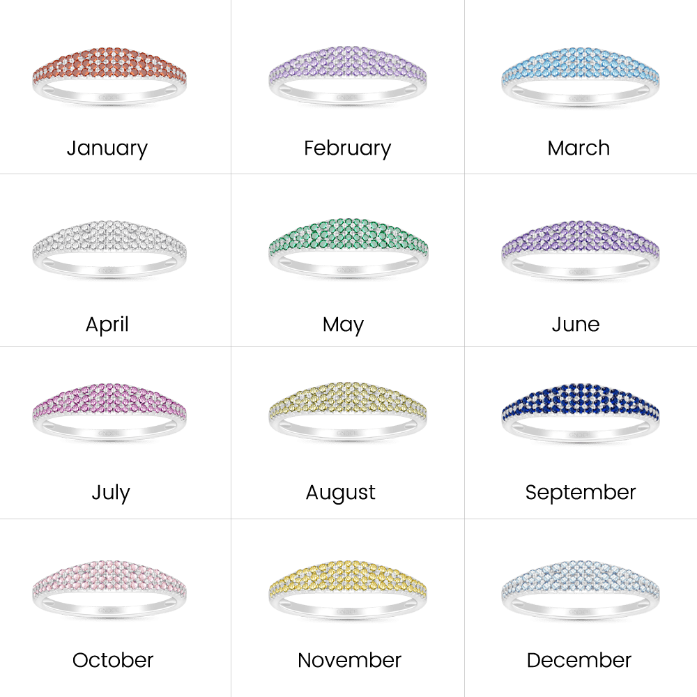 Yellow Diamond Pave Band Ring image number 2