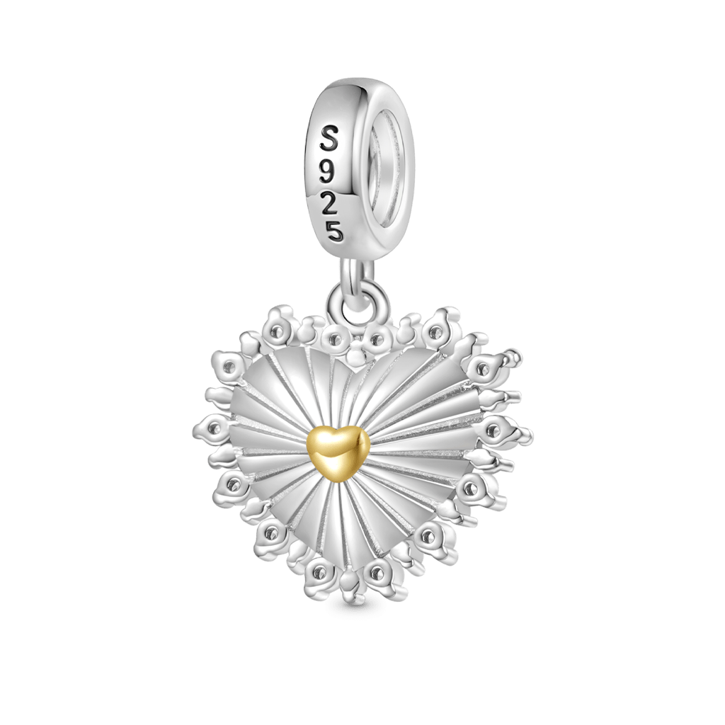 Vintage Love Heart Pendant image number 1