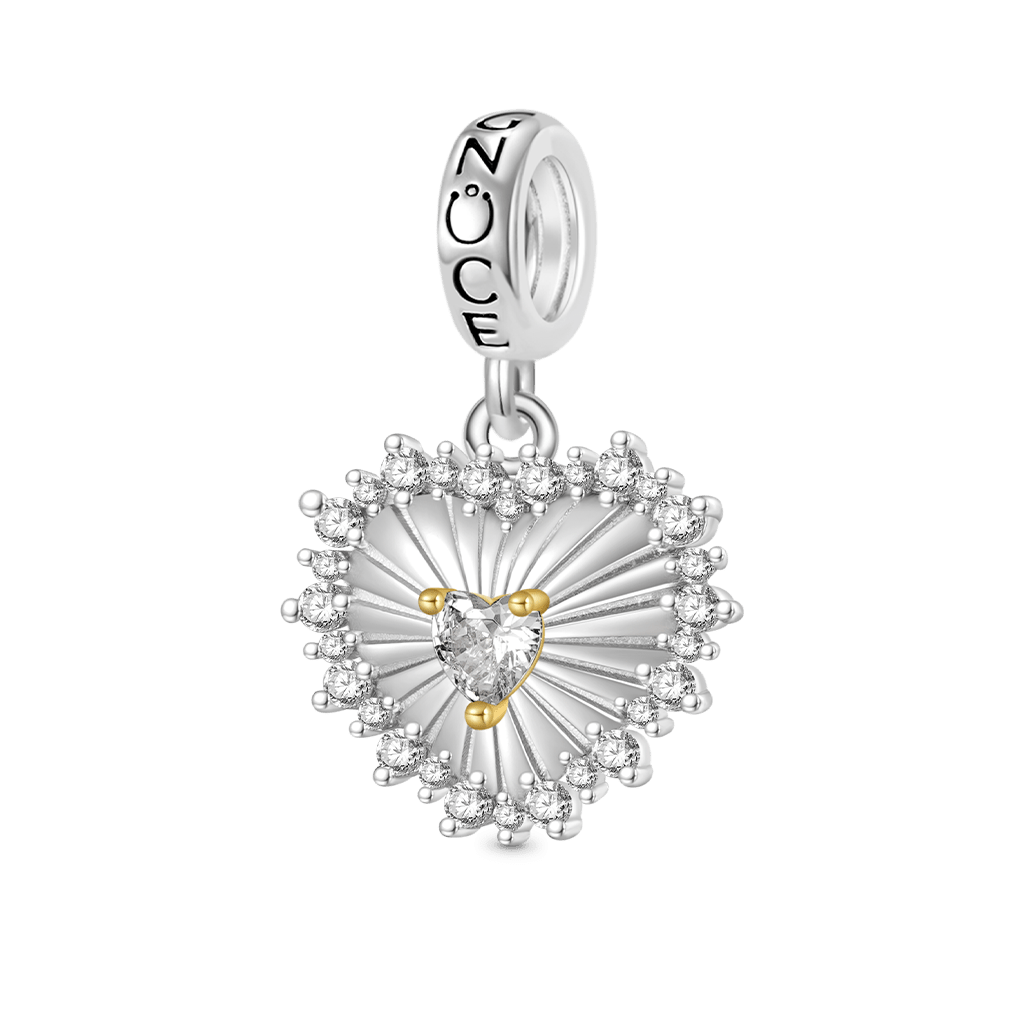 Vintage Love Heart Pendant image number 0