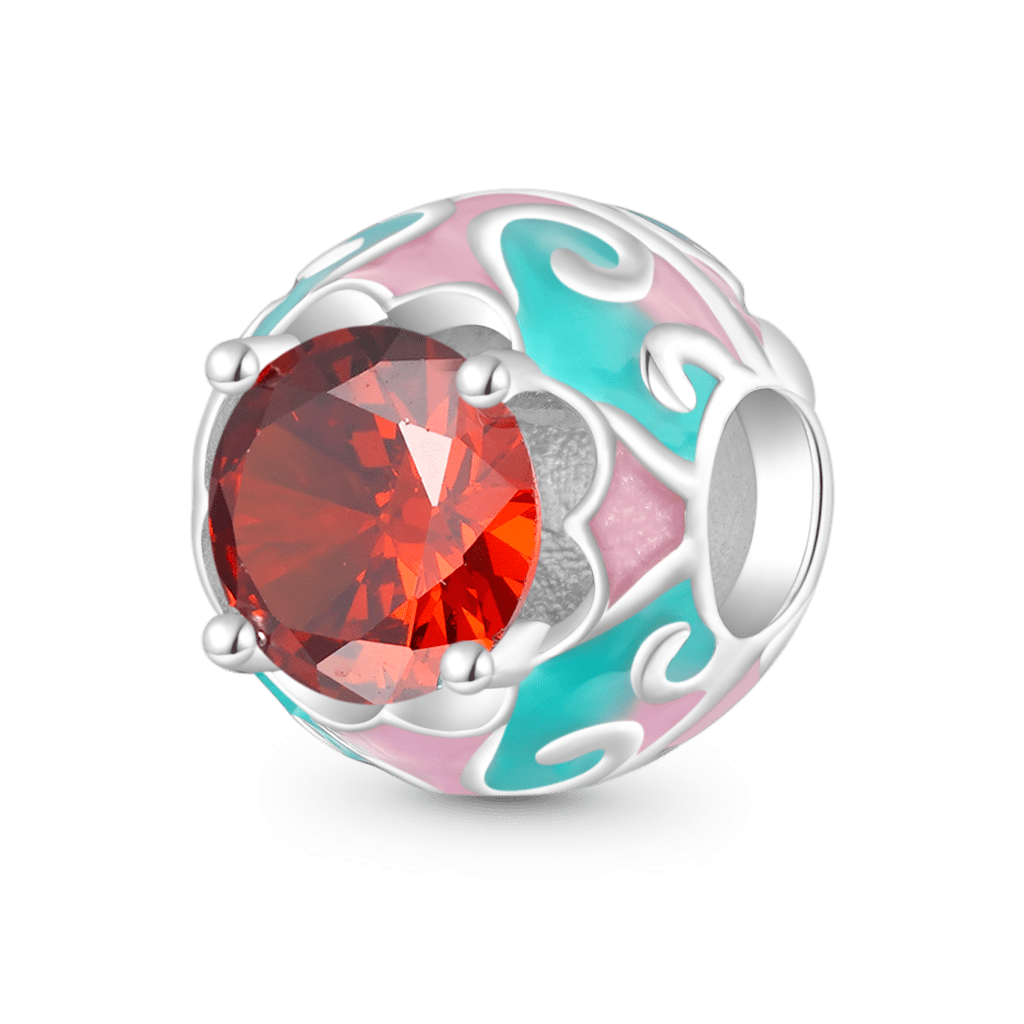 Easter Egg Birthstone Charm image number 0