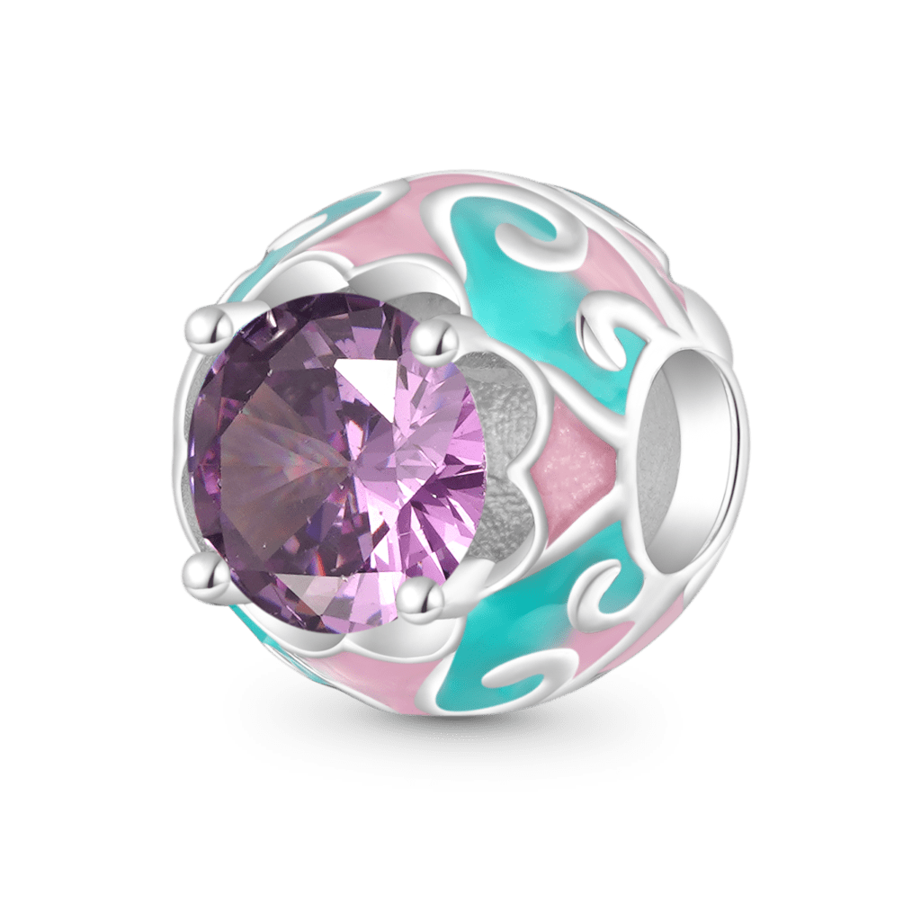 Easter Egg Birthstone Charm image number 0