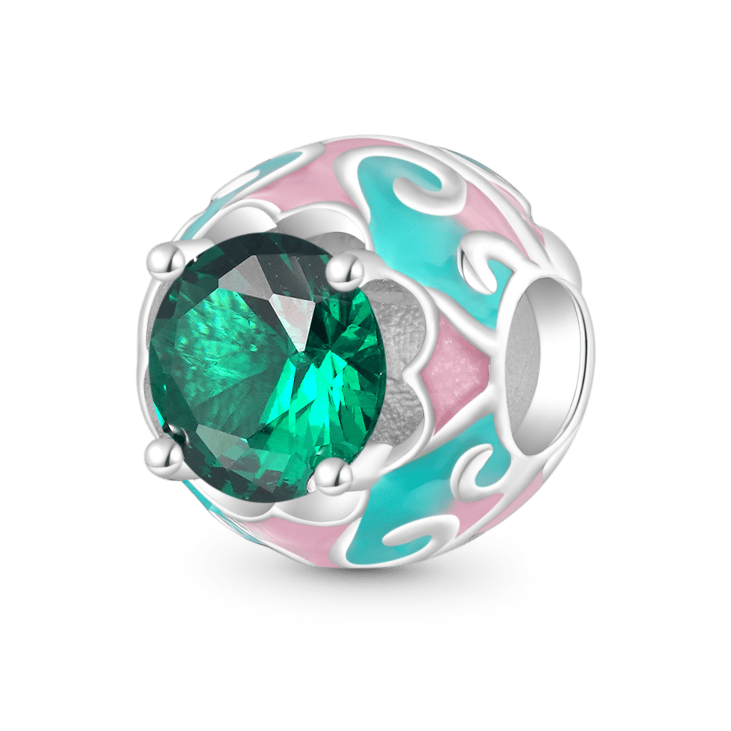 Easter Egg Birthstone Charm image number 0