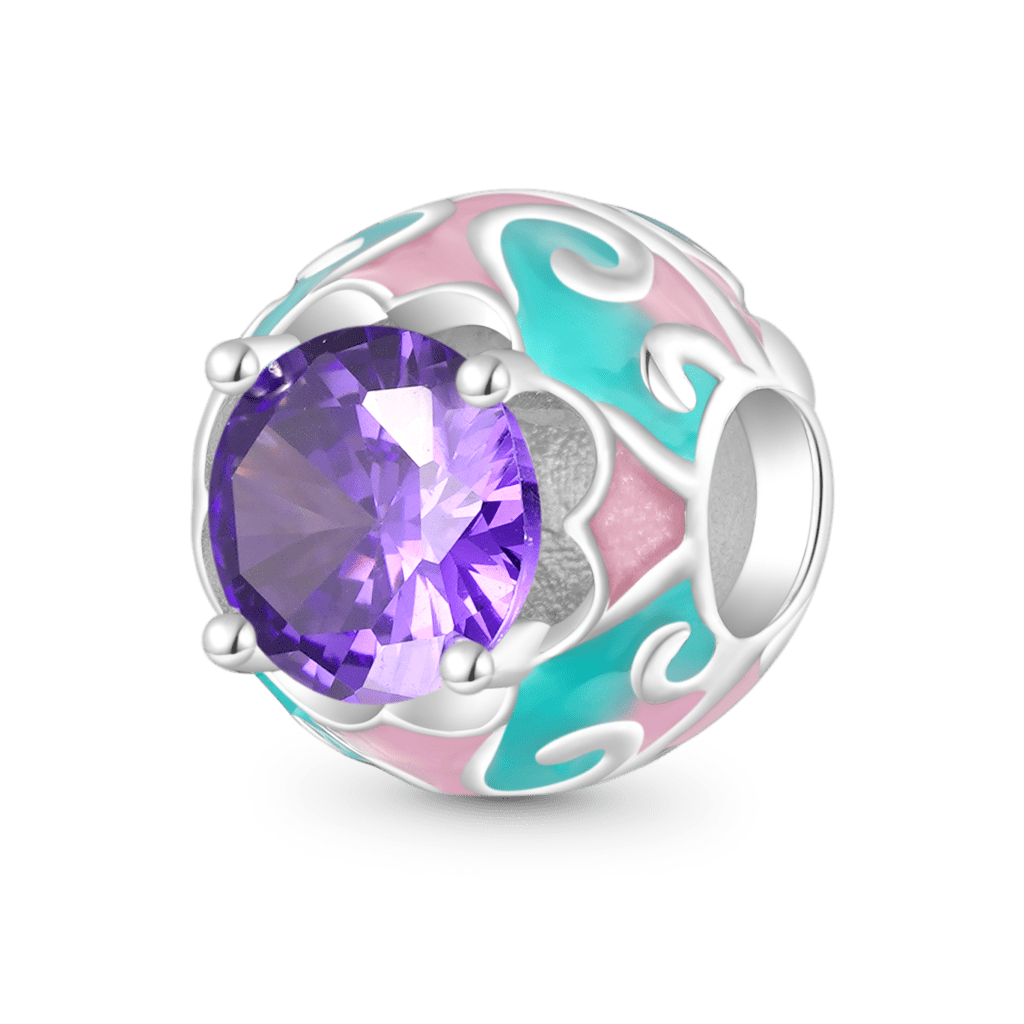 Easter Egg Birthstone Charm image number 0