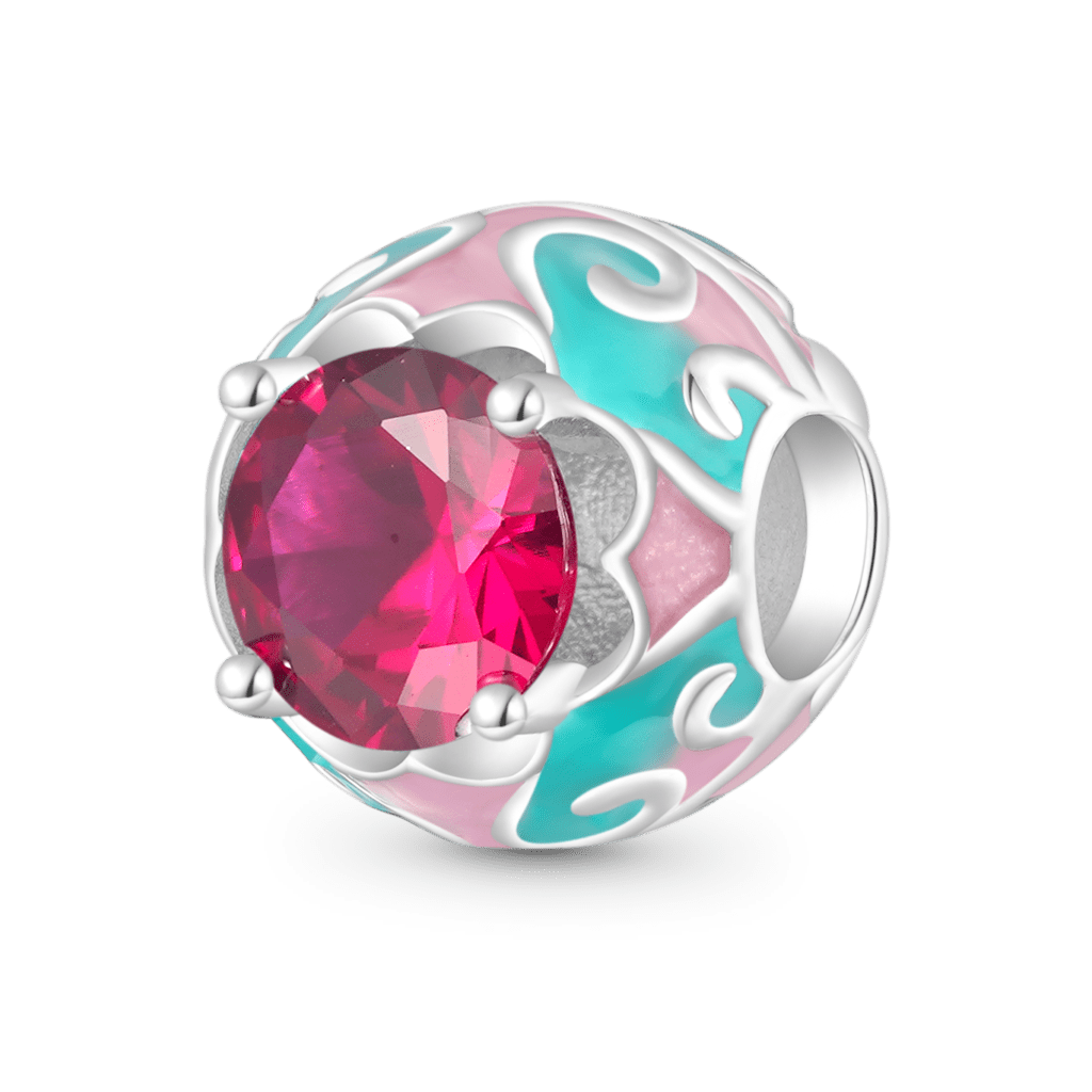 Easter Egg Birthstone Charm image number 0