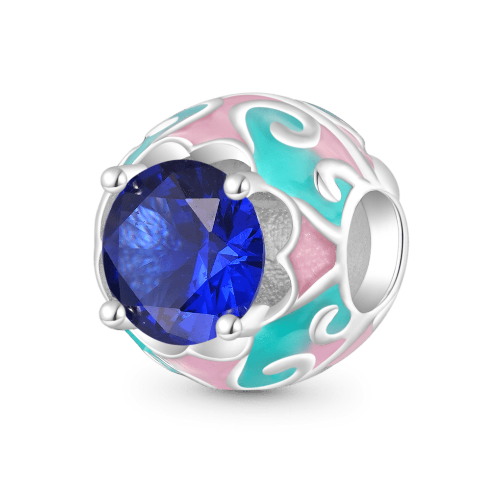 Easter Egg Birthstone Charm image number 0