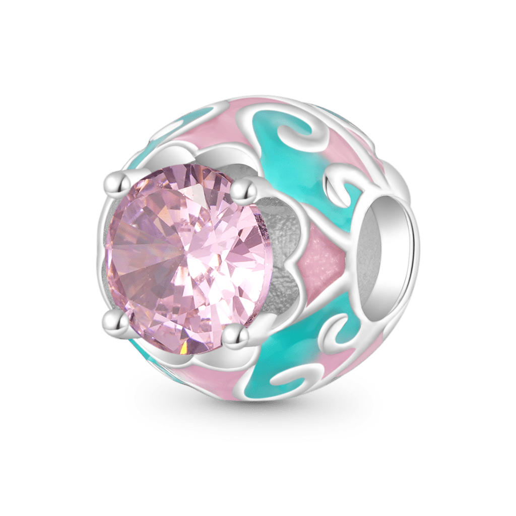 Easter Egg Birthstone Charm image number 0