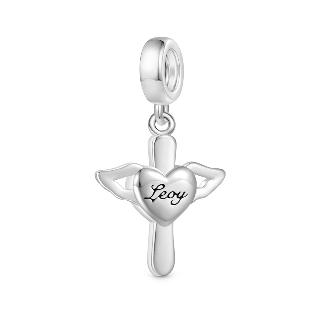 Religious Heart Pendant image number 1