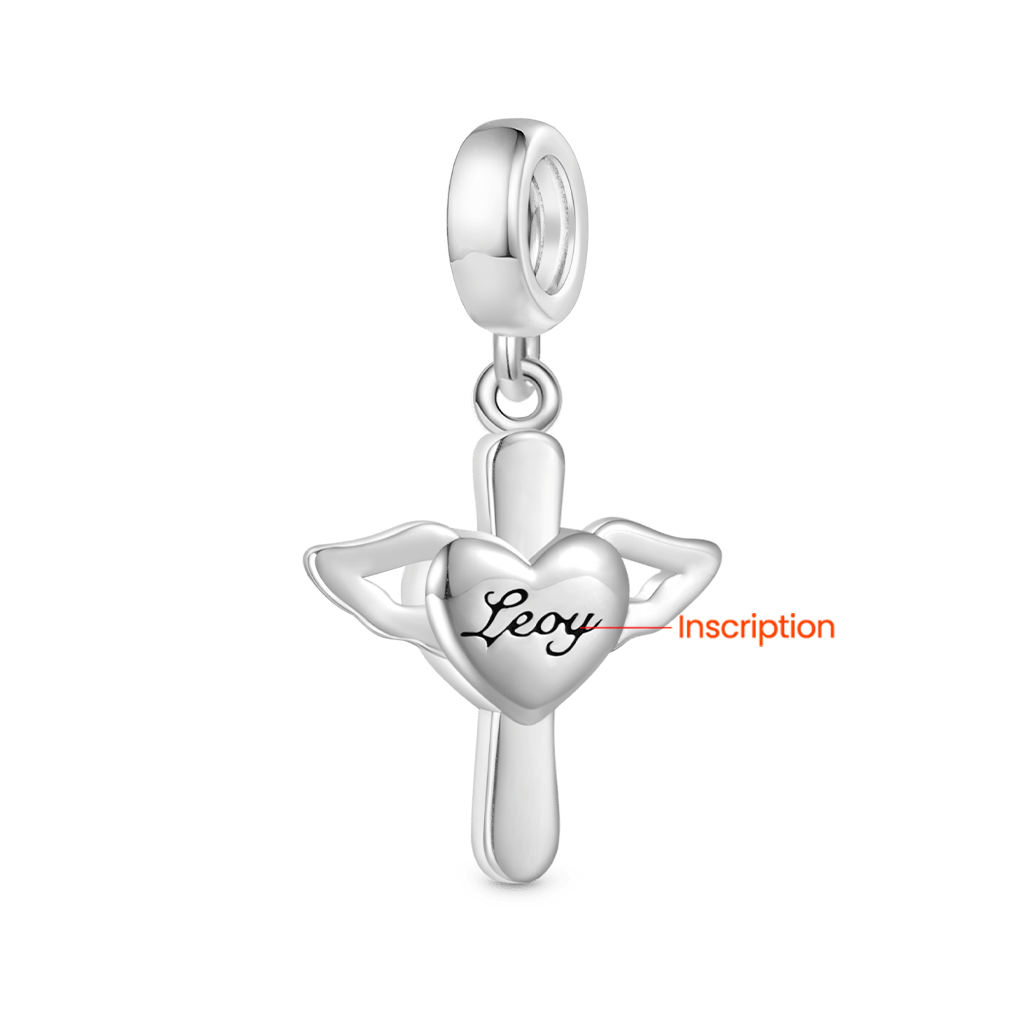 Religious Heart Pendant image number 2