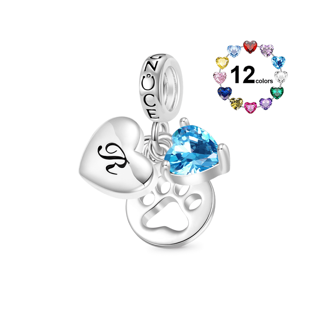 Pet Love Birthstone Pendant image number 0