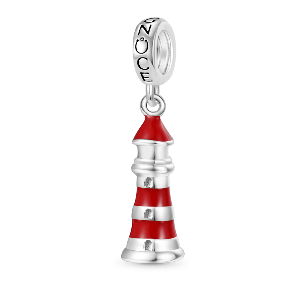 Red Lighthouse Pendant image number 0