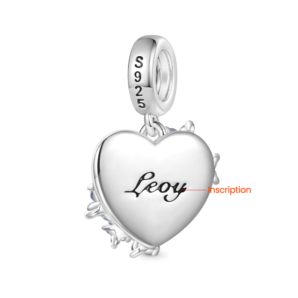 Heart Flowers Pendant image number 2