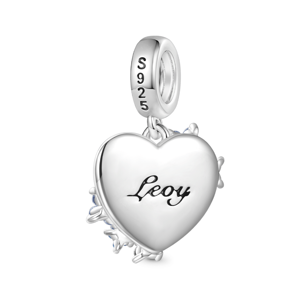 Heart Flowers Pendant image number 1