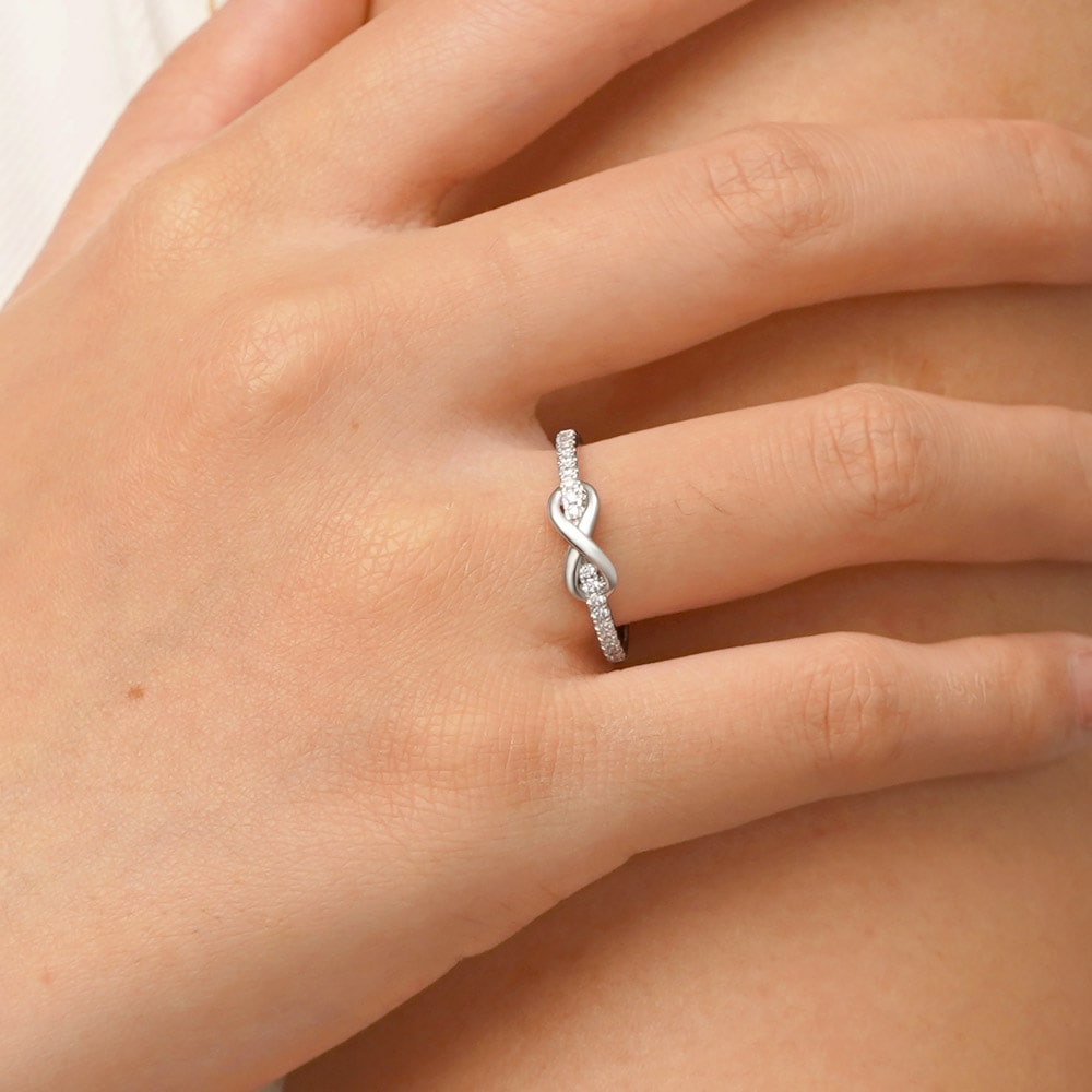 Infinite Love Diamond Ring image number 4
