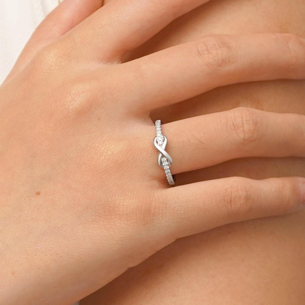 Infinite Love Diamond Ring image number 4