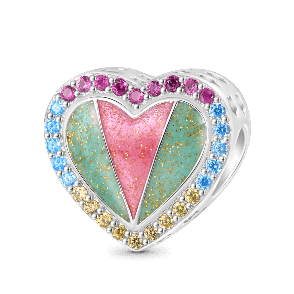 Back to School Heart Charm image number 1