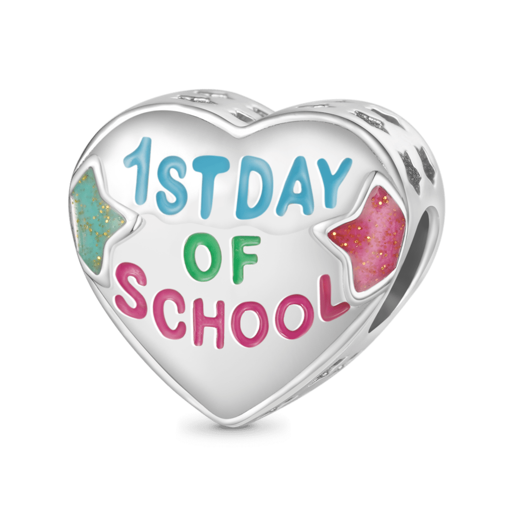 Back to School Heart Charm image number 0