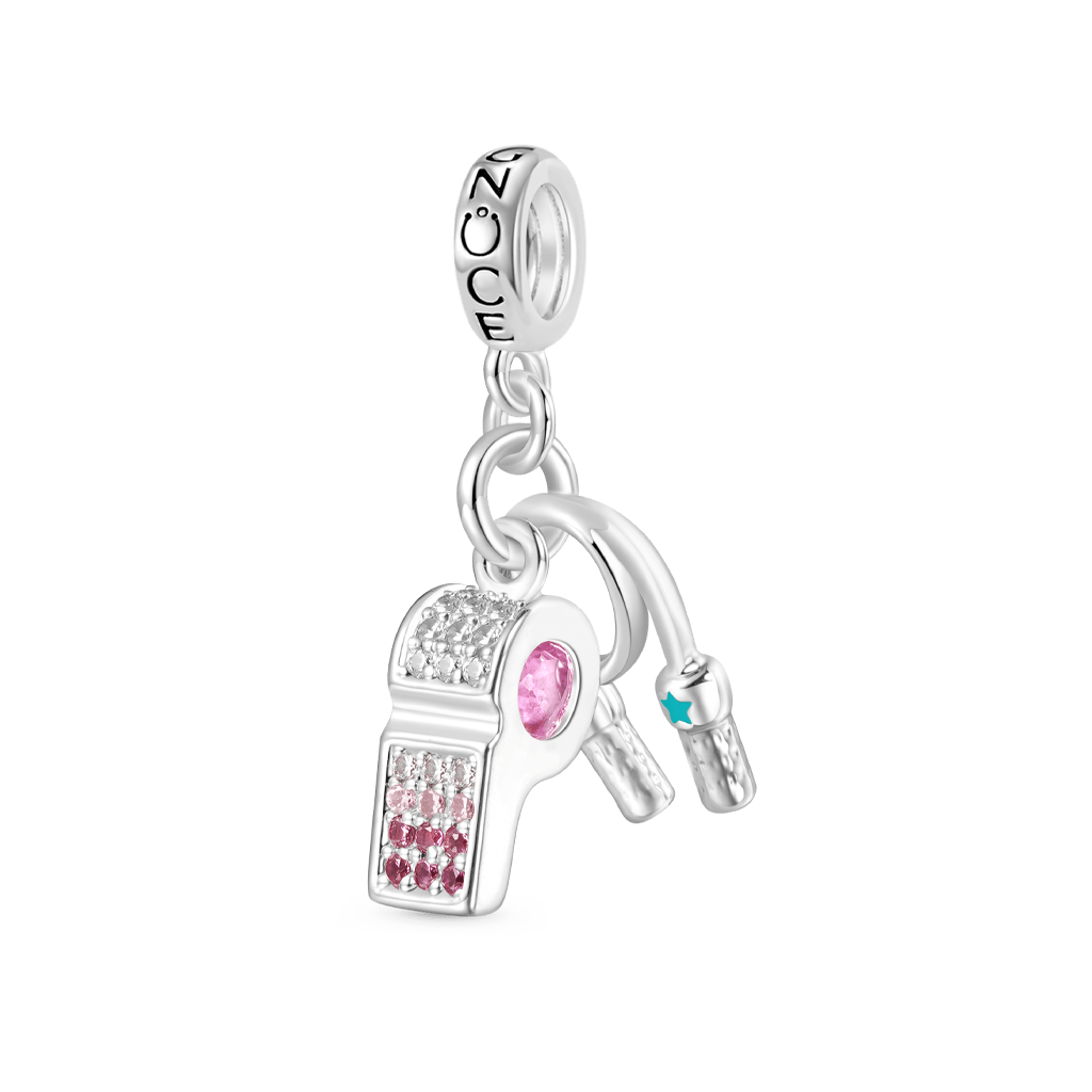 Whistle Jump Rope Pendant image number 0