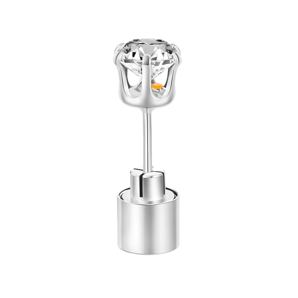 Purple Light-up Stud Earring image number 0