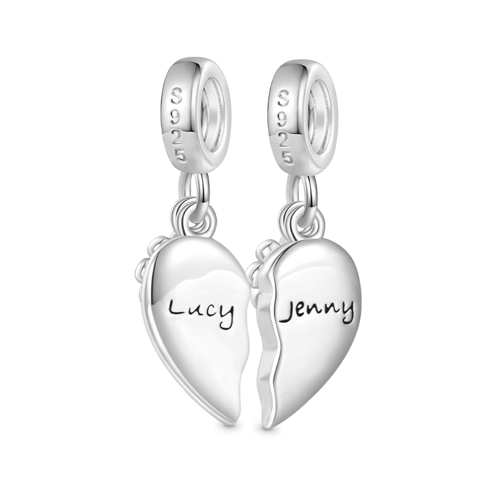 Pair Heart Rainbow Pendant image number 1