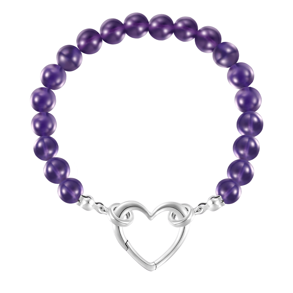Amethyst Stretch Bracelet image number 1