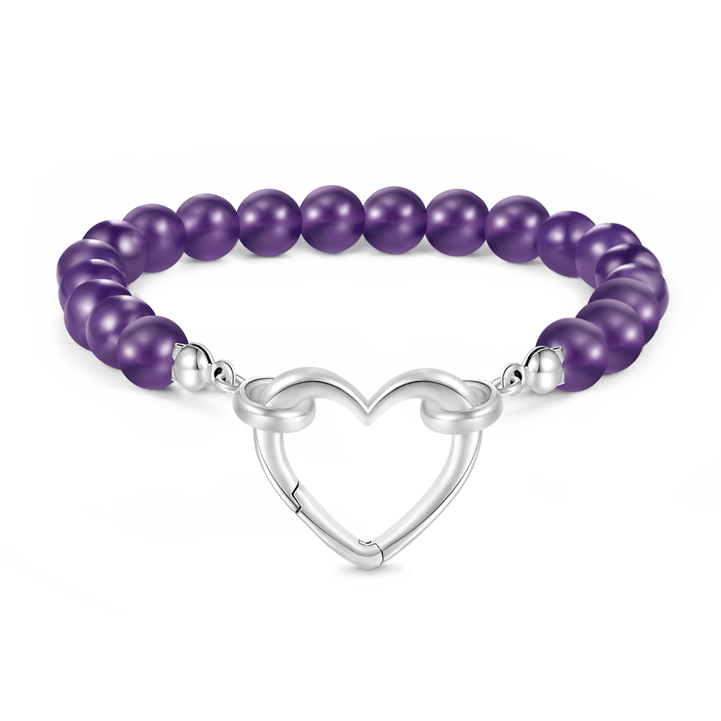 Amethyst Stretch Bracelet image number 0