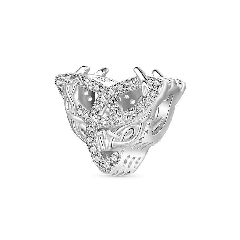 Celtic Moon Knot Charm image number 0