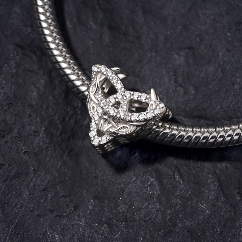 Celtic Moon Knot Charm image number 1