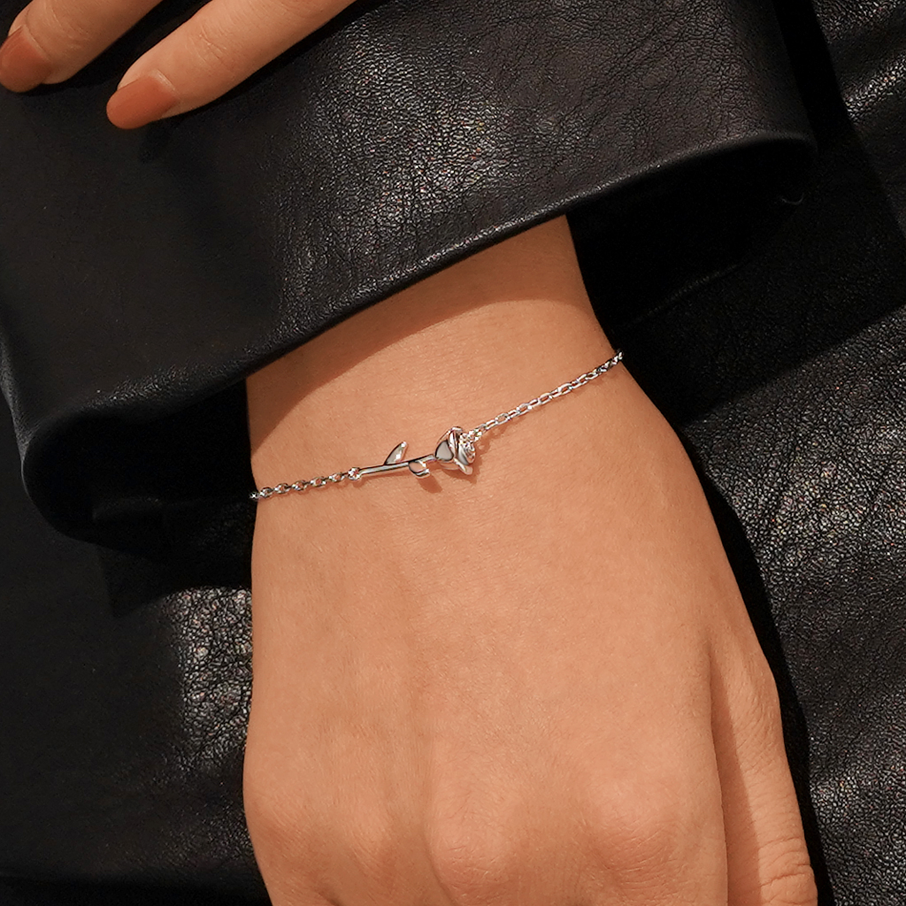 Rose Flower Bracelet image number 2