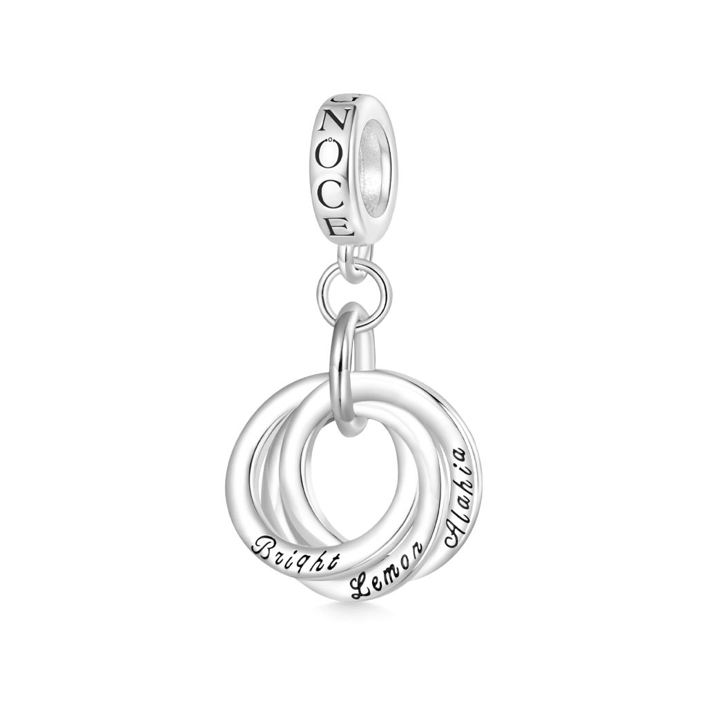 Engravable Circle Pendant image number 0
