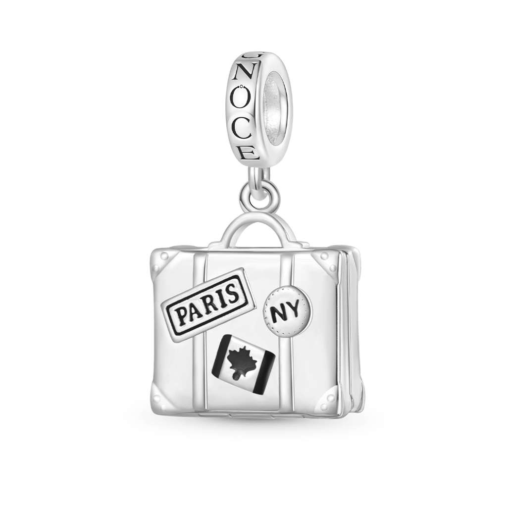 Openable Suitcase Pendant image number 1