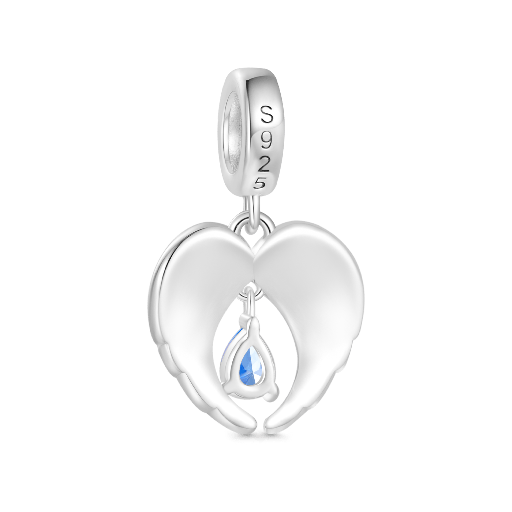 Angel Wings Tears Pendant image number 2