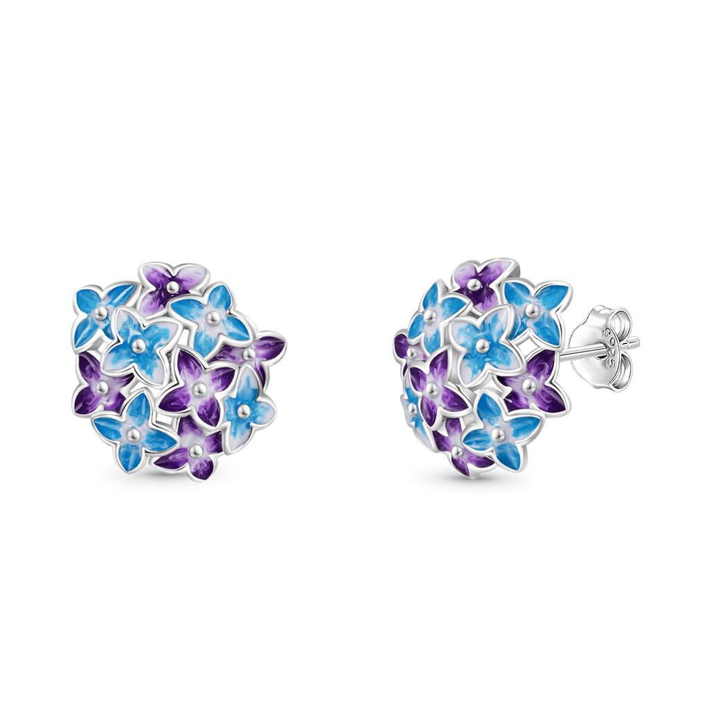 Hydrangea Stud Earrings image number 1