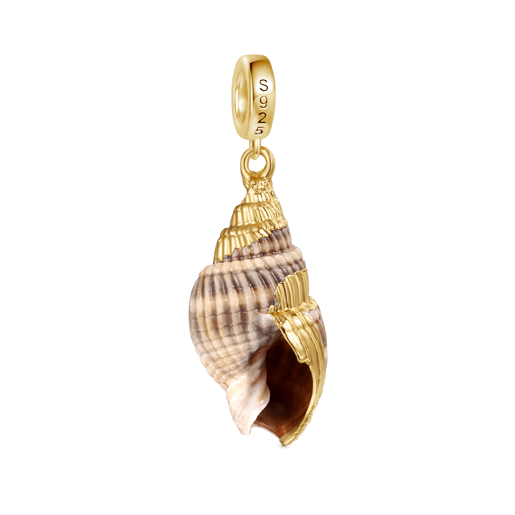 Natural Ocean Shell Pendant image number 1