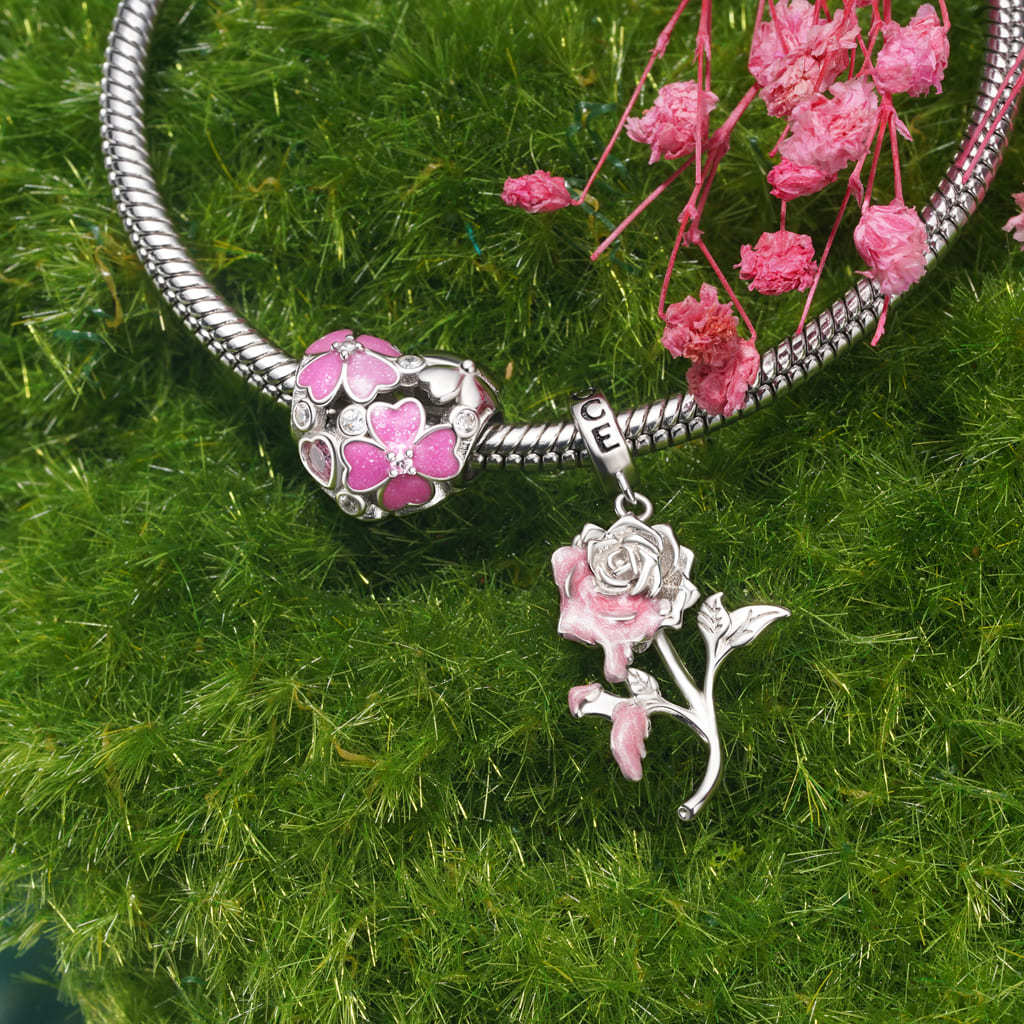 Gradient Rose Pendant image number 2