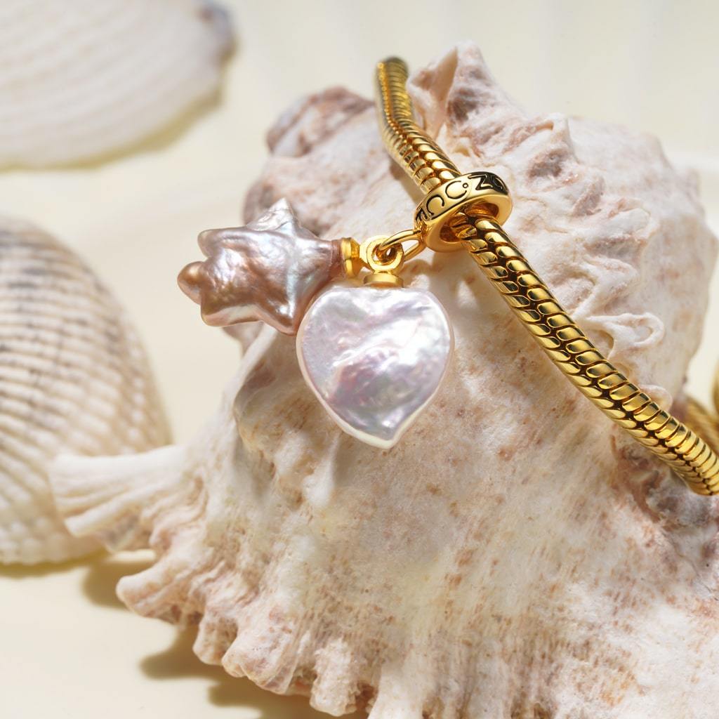 Ocean Love Star Pearl Pendant image number 2