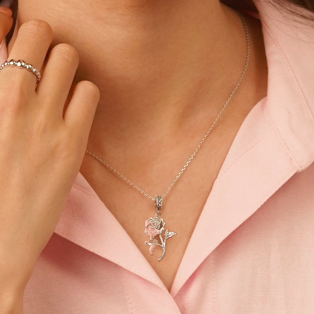 Gradient Rose Pendant image number 4